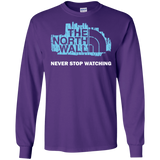 T-Shirts Purple / S The North Wall Men's Long Sleeve T-Shirt