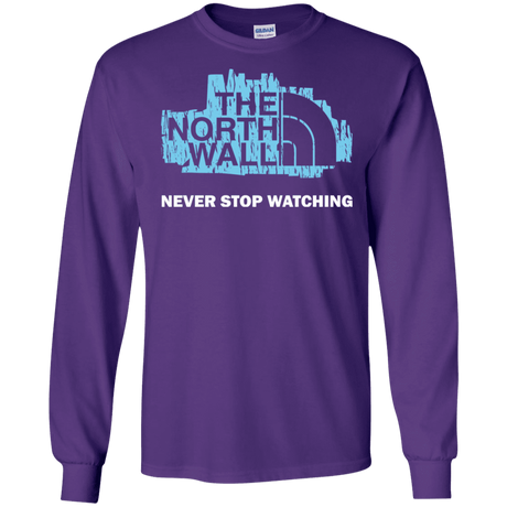 T-Shirts Purple / S The North Wall Men's Long Sleeve T-Shirt