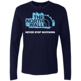 T-Shirts Midnight Navy / S The North Wall Men's Premium Long Sleeve