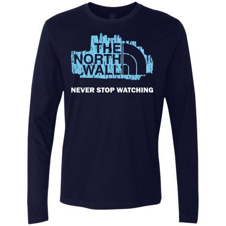 T-Shirts Midnight Navy / S The North Wall Men's Premium Long Sleeve