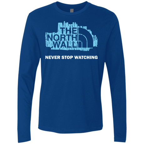 T-Shirts Royal / S The North Wall Men's Premium Long Sleeve