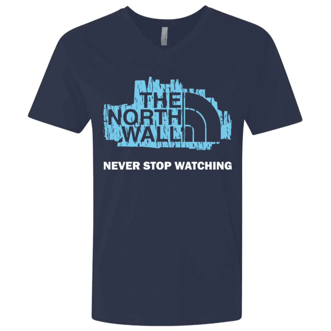 T-Shirts Midnight Navy / X-Small The North Wall Men's Premium V-Neck