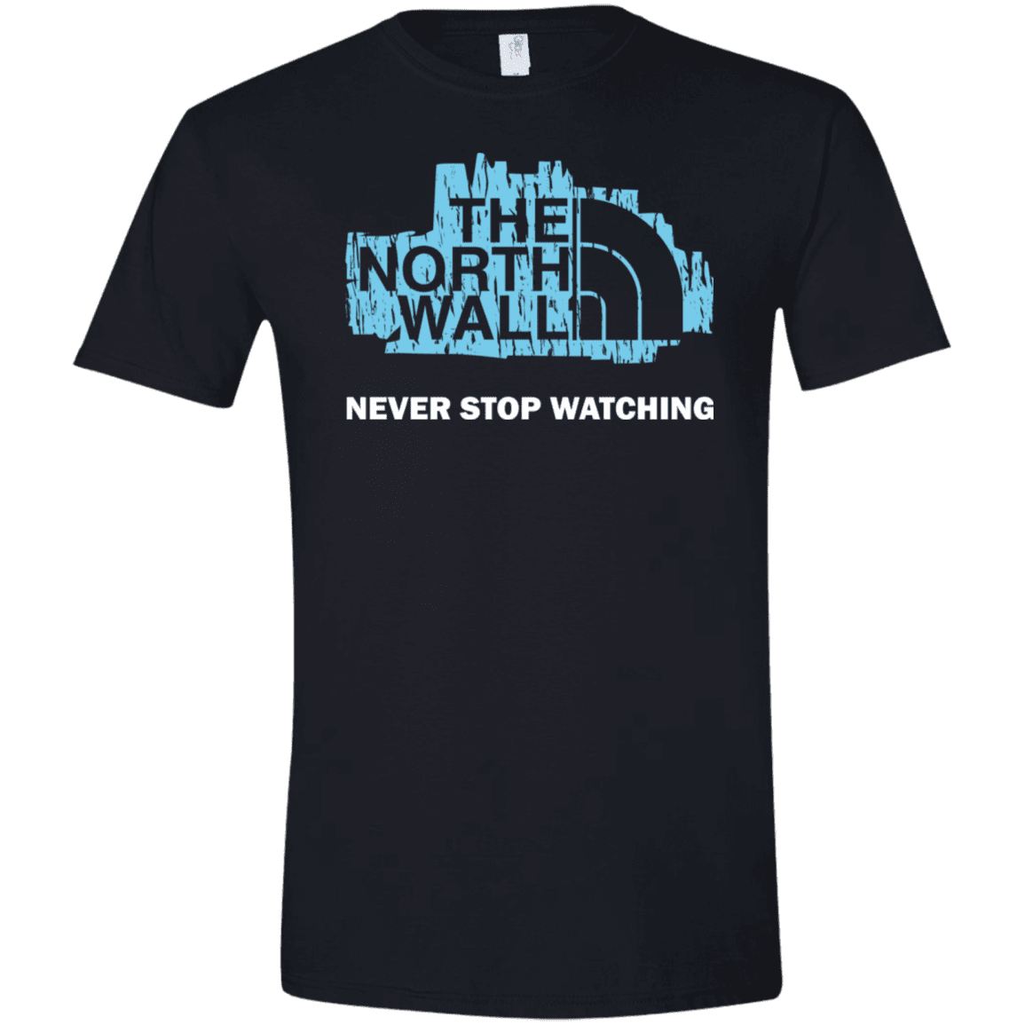 T-Shirts Black / X-Small The North Wall Men's Semi-Fitted Softstyle
