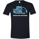 T-Shirts Black / X-Small The North Wall Men's Semi-Fitted Softstyle