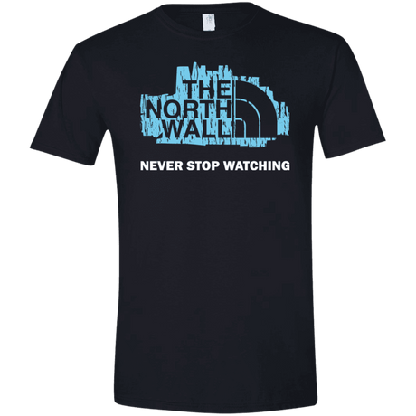 T-Shirts Black / X-Small The North Wall Men's Semi-Fitted Softstyle