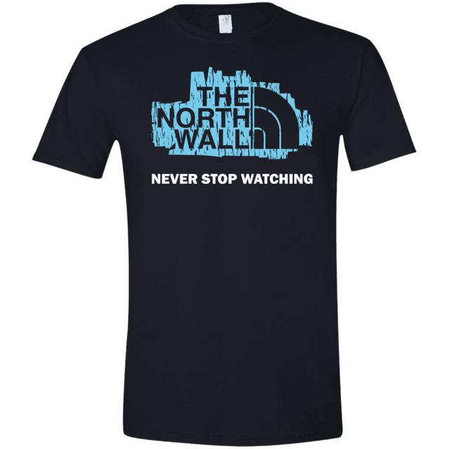T-Shirts Black / X-Small The North Wall Men's Semi-Fitted Softstyle