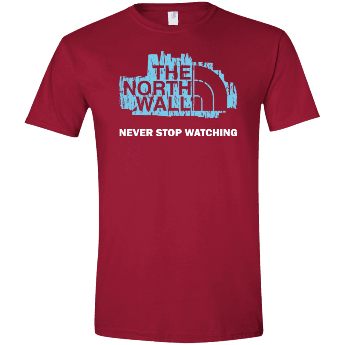 T-Shirts Cardinal Red / S The North Wall Men's Semi-Fitted Softstyle