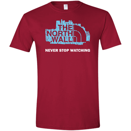 T-Shirts Cardinal Red / S The North Wall Men's Semi-Fitted Softstyle