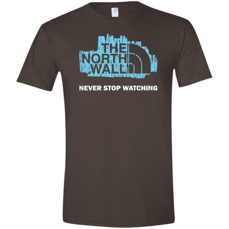 T-Shirts Dark Chocolate / S The North Wall Men's Semi-Fitted Softstyle
