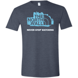 T-Shirts Heather Navy / S The North Wall Men's Semi-Fitted Softstyle