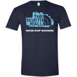 T-Shirts Navy / X-Small The North Wall Men's Semi-Fitted Softstyle