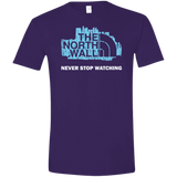 T-Shirts Purple / S The North Wall Men's Semi-Fitted Softstyle