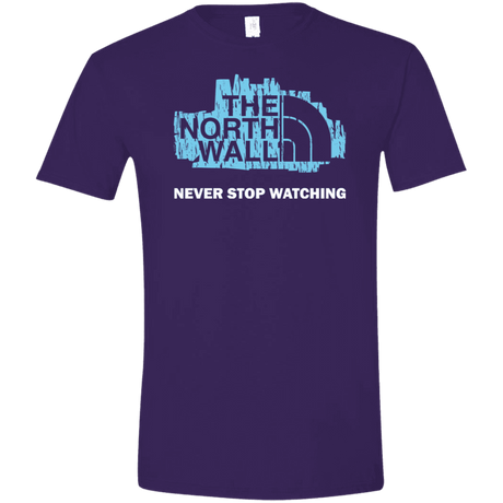 T-Shirts Purple / S The North Wall Men's Semi-Fitted Softstyle