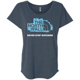 T-Shirts Indigo / X-Small The North Wall Triblend Dolman Sleeve