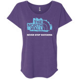 T-Shirts Purple Rush / X-Small The North Wall Triblend Dolman Sleeve