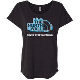 T-Shirts Vintage Black / X-Small The North Wall Triblend Dolman Sleeve