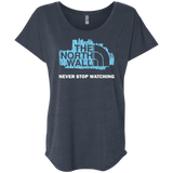 T-Shirts Vintage Navy / X-Small The North Wall Triblend Dolman Sleeve
