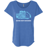 T-Shirts Vintage Royal / X-Small The North Wall Triblend Dolman Sleeve