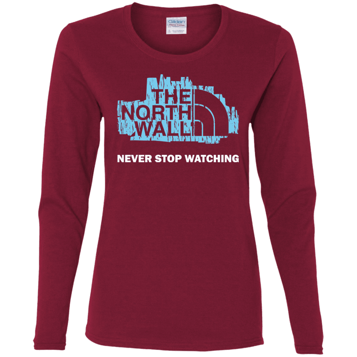 T-Shirts Cardinal / S The North Wall Women's Long Sleeve T-Shirt