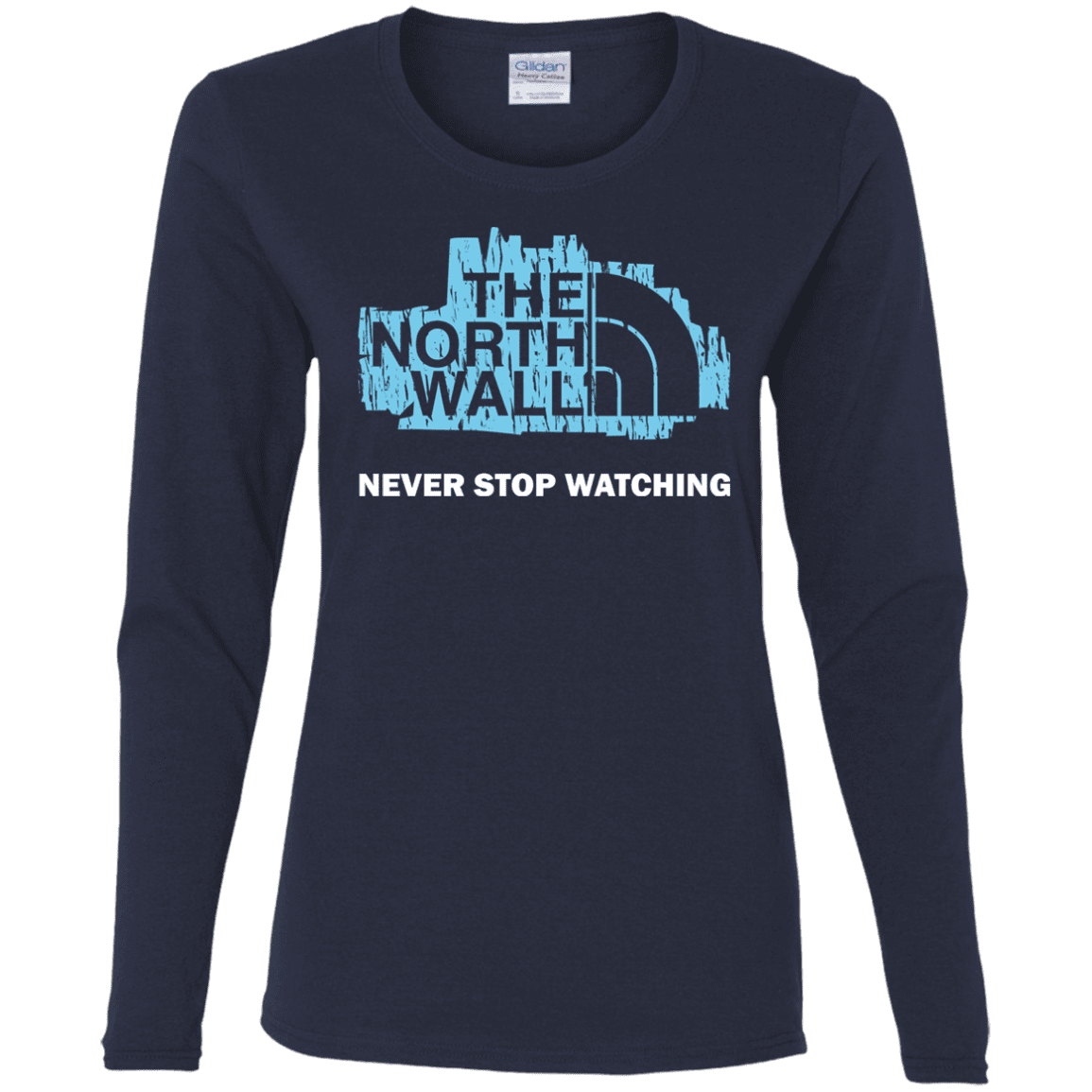 T-Shirts Navy / S The North Wall Women's Long Sleeve T-Shirt