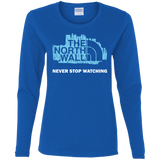 T-Shirts Royal / S The North Wall Women's Long Sleeve T-Shirt