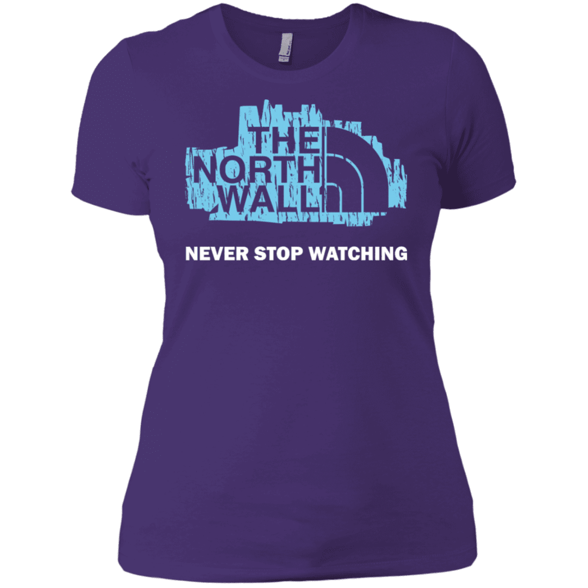 T-Shirts Purple Rush/ / X-Small The North Wall Women's Premium T-Shirt
