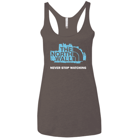 T-Shirts Macchiato / X-Small The North Wall Women's Triblend Racerback Tank