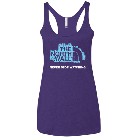 T-Shirts Purple Rush / X-Small The North Wall Women's Triblend Racerback Tank