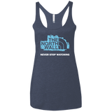 T-Shirts Vintage Navy / X-Small The North Wall Women's Triblend Racerback Tank