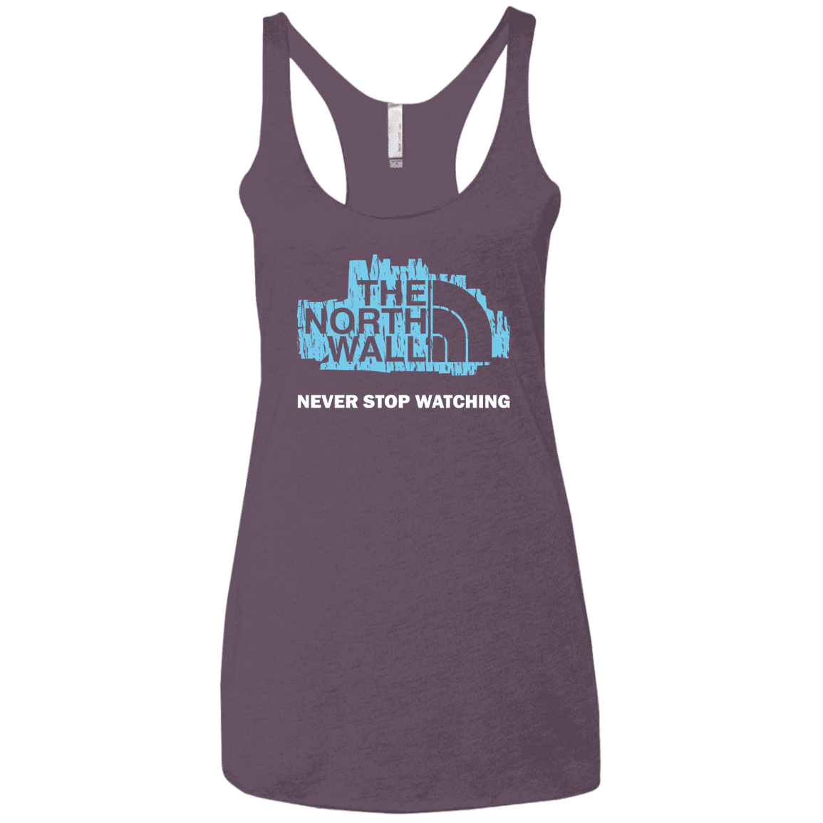 T-Shirts Vintage Purple / X-Small The North Wall Women's Triblend Racerback Tank