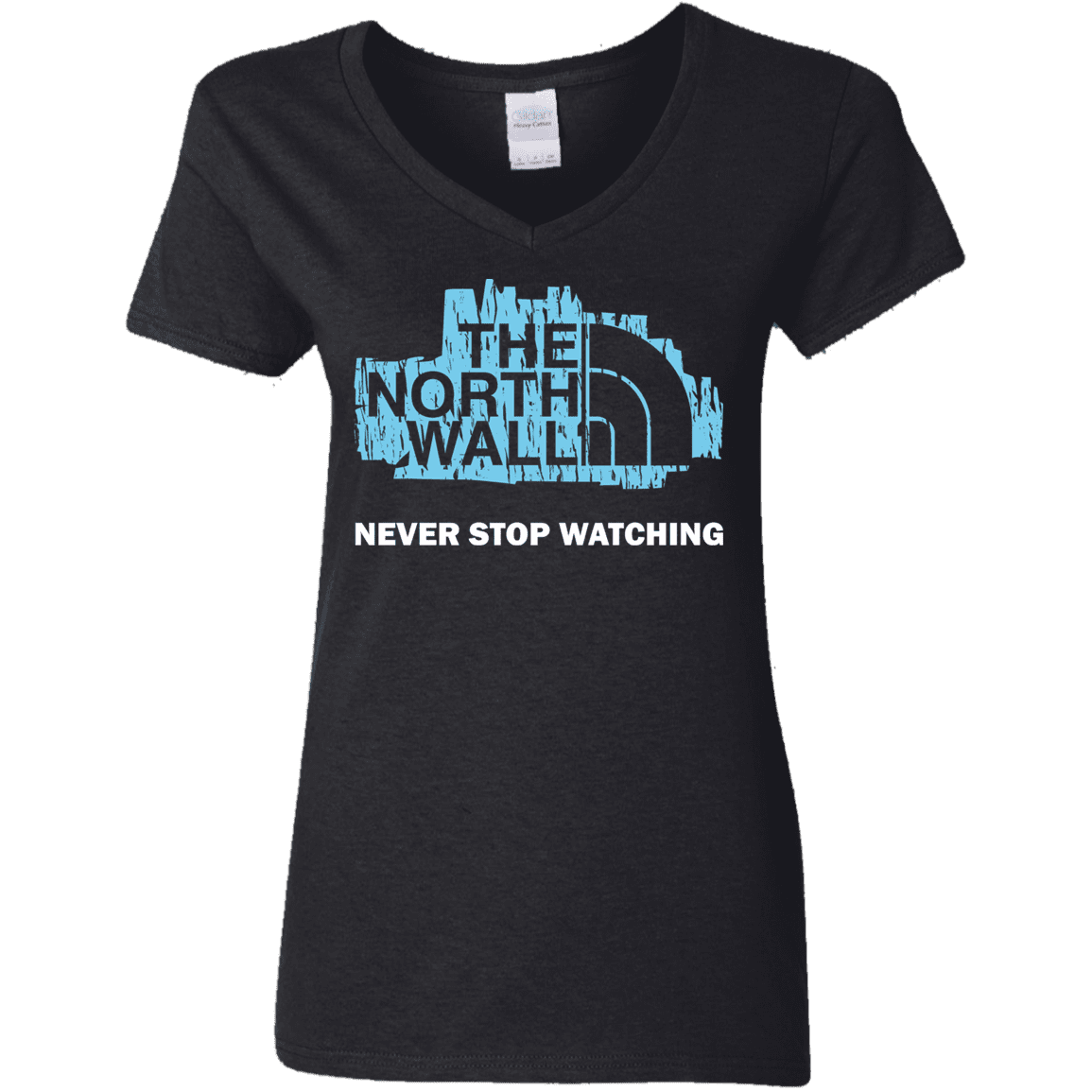 T-Shirts Black / S The North Wall Women's V-Neck T-Shirt