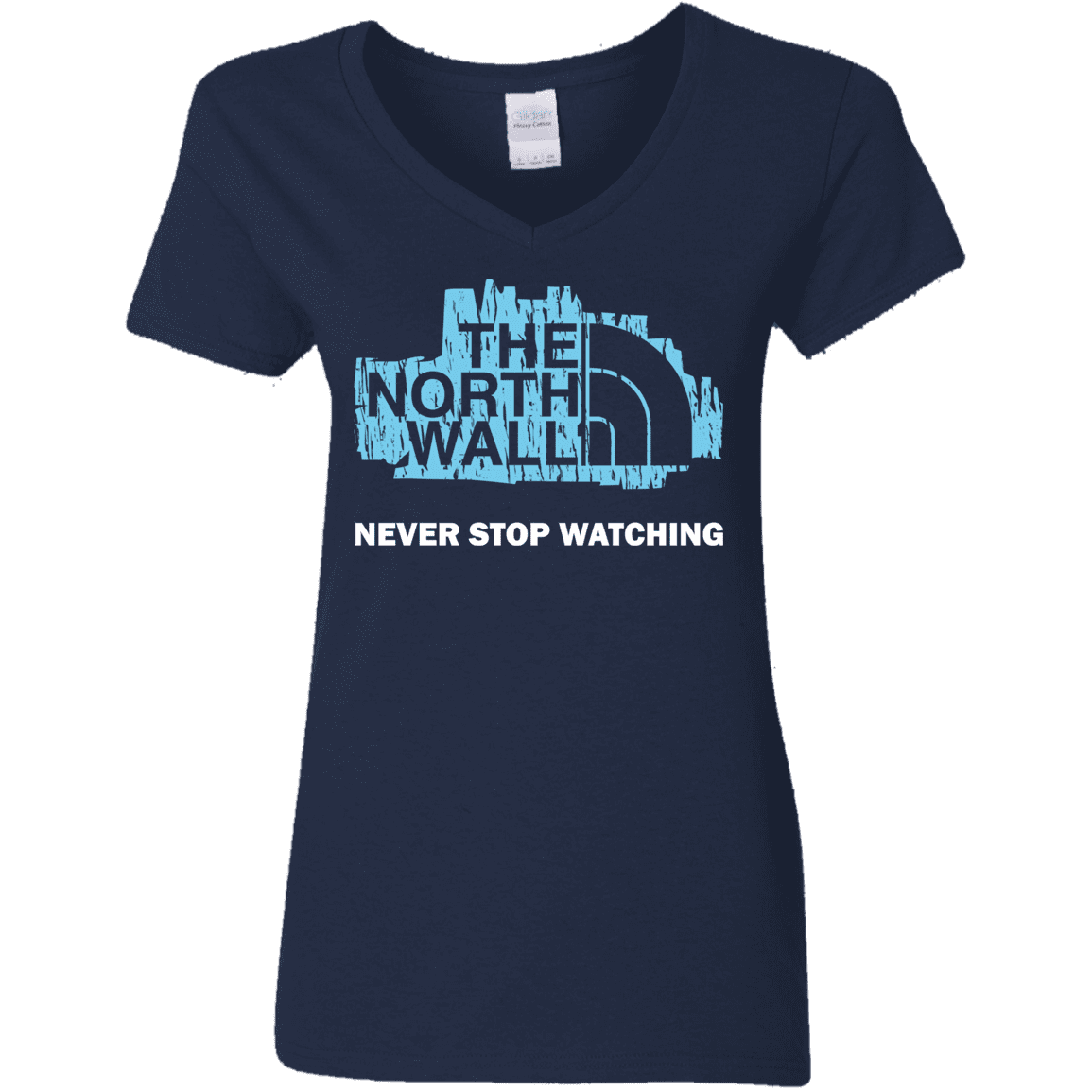 T-Shirts Navy / S The North Wall Women's V-Neck T-Shirt