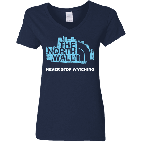 T-Shirts Navy / S The North Wall Women's V-Neck T-Shirt