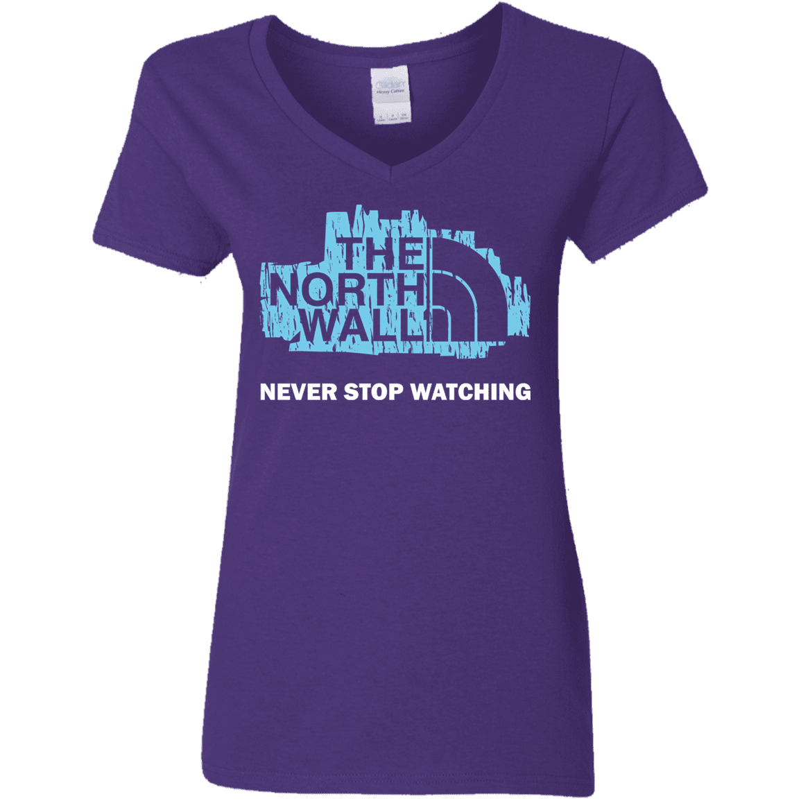 T-Shirts Purple / S The North Wall Women's V-Neck T-Shirt