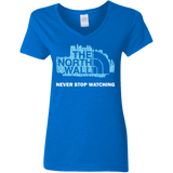 T-Shirts Royal / S The North Wall Women's V-Neck T-Shirt