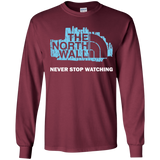 T-Shirts Maroon / YS The North Wall Youth Long Sleeve T-Shirt