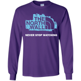 T-Shirts Purple / YS The North Wall Youth Long Sleeve T-Shirt