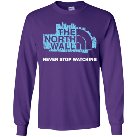 T-Shirts Purple / YS The North Wall Youth Long Sleeve T-Shirt