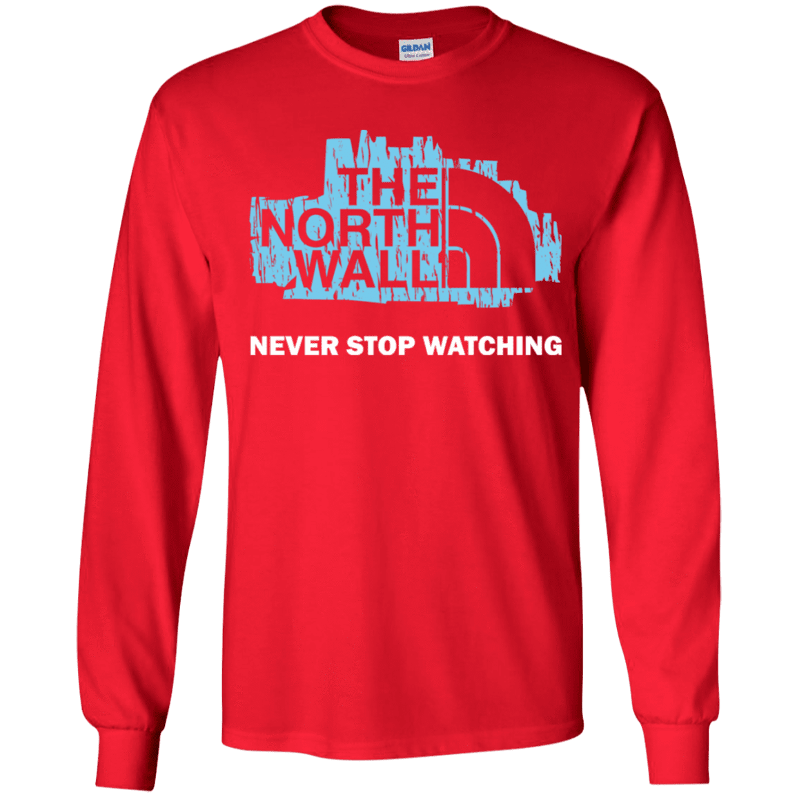 T-Shirts Red / YS The North Wall Youth Long Sleeve T-Shirt