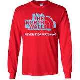 T-Shirts Red / YS The North Wall Youth Long Sleeve T-Shirt
