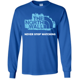 T-Shirts Royal / YS The North Wall Youth Long Sleeve T-Shirt