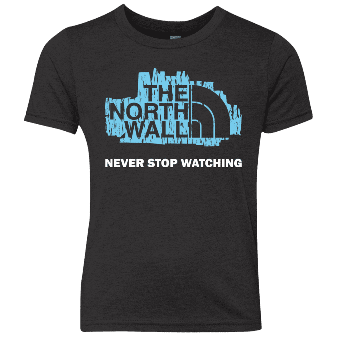 T-Shirts Vintage Black / YXS The North Wall Youth Triblend T-Shirt