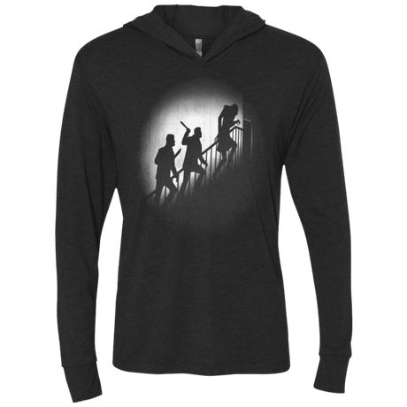 T-Shirts Vintage Black / X-Small The Nosferatu Hunters Triblend Long Sleeve Hoodie Tee