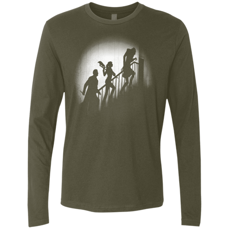 T-Shirts Military Green / Small The Nosferatu Slayer Men's Premium Long Sleeve