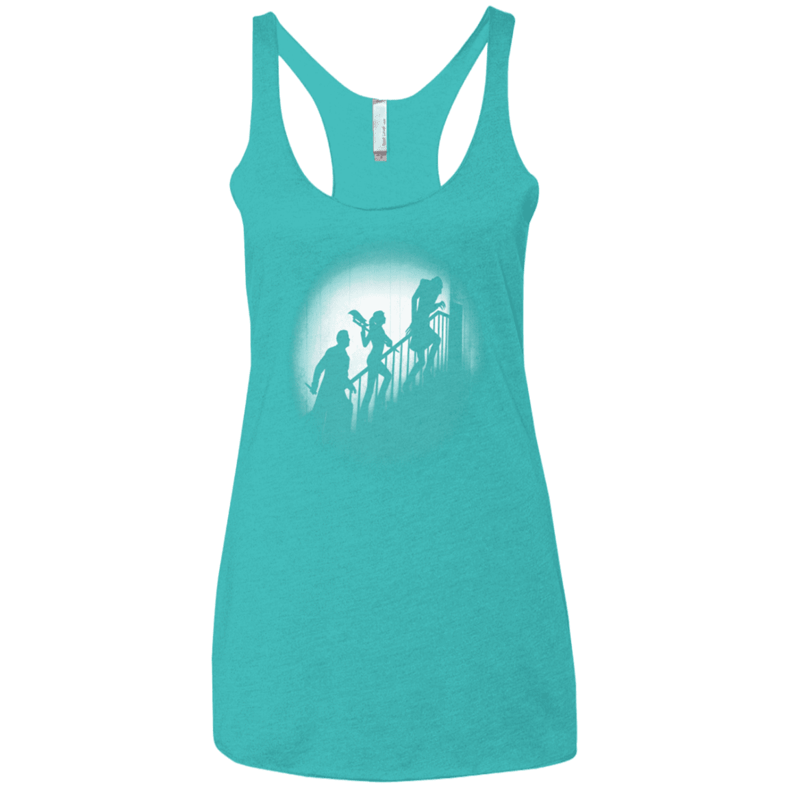 T-Shirts Tahiti Blue / X-Small The Nosferatu Slayer Women's Triblend Racerback Tank