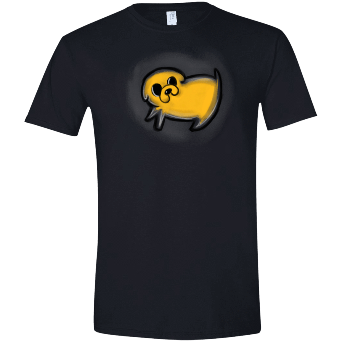 T-Shirts Black / X-Small The Old Jake Men's Semi-Fitted Softstyle