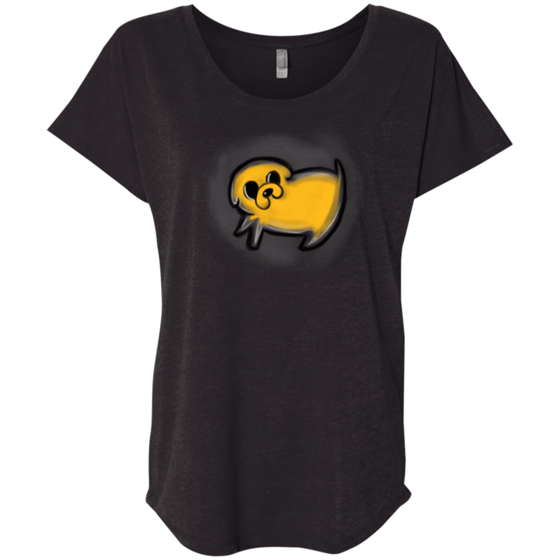 T-Shirts Vintage Black / X-Small The Old Jake Triblend Dolman Sleeve