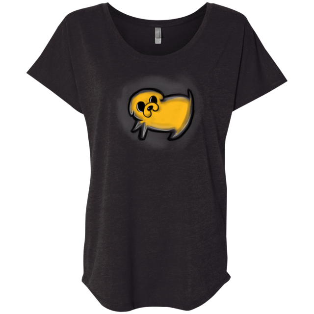 T-Shirts Vintage Black / X-Small The Old Jake Triblend Dolman Sleeve