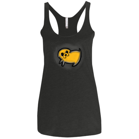 T-Shirts Vintage Black / X-Small The Old Jake Women's Triblend Racerback Tank