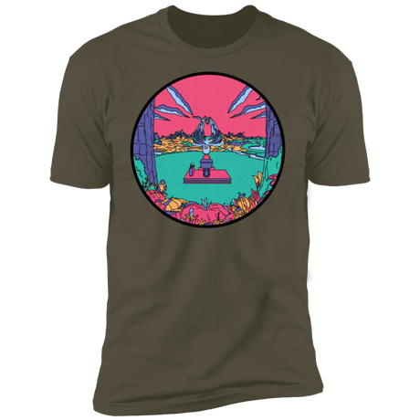 T-Shirts Military Green / S The Old Man and The Seat Men's Premium T-Shirt